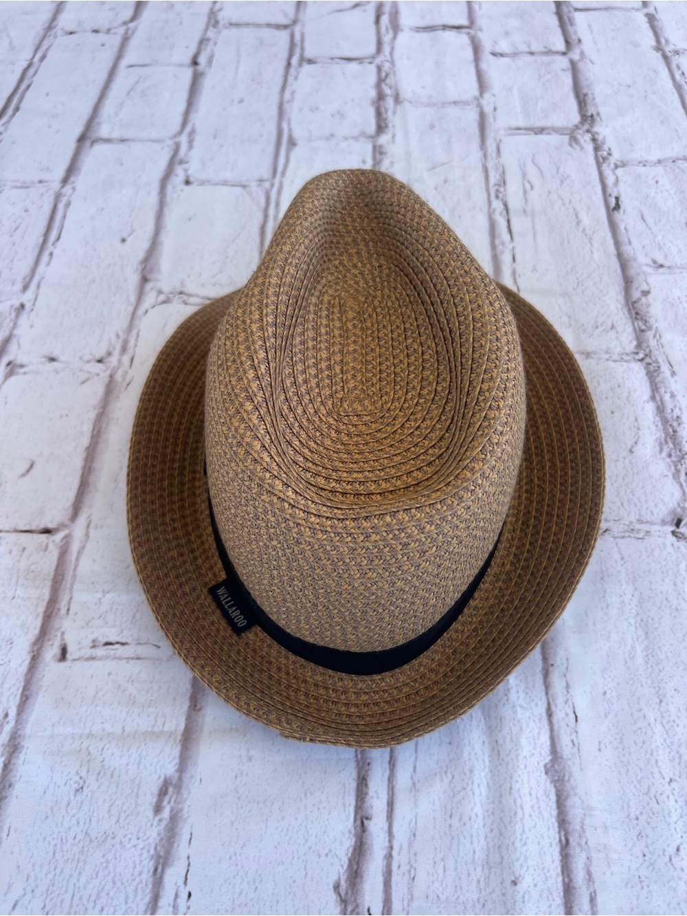 Wallaroo Hat Co. Straw fedora L/XL Justin